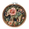 4 Set Elephant Series- Embroidery Kits