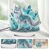 DIY White Wolf Acrylic Diamond Painting Desktop Ornaments