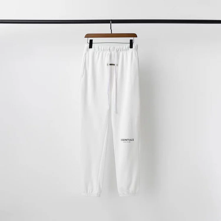 Fog Fear of God Pant Letter Embroidery Casual Sweatpants Men's and Women's Sports Trousers