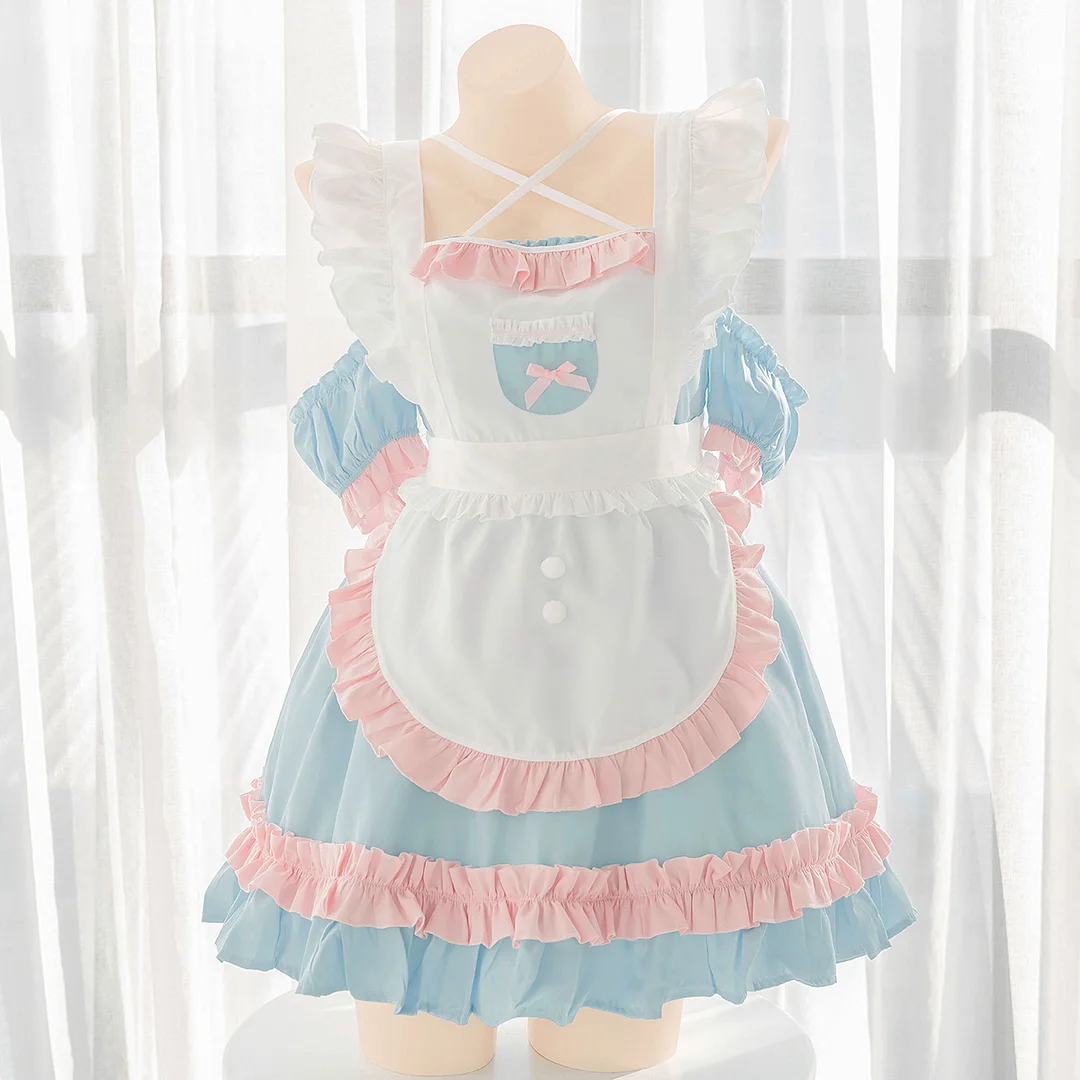 Ice Cream Maid Cosplay Dress Costume