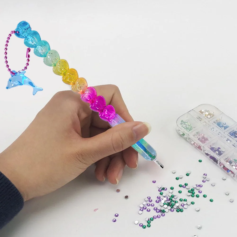 5D Diamond Painting DIY Embroidery Point Drill Pen (With Pendant)