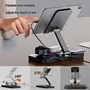 Tablet Phone Holder Magsafe Magnetic Three-in-one Wireless Charger Desktop Fast Charging Base Foldable 4-in-1 Charging Base Multiple Apple Device Wireless Charging Station, Suitable for Huawei Apple 15 iPhone 14 Charging Universal Apple Watch 9 Watch