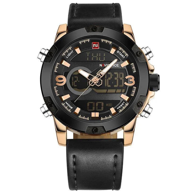 Torpedo Analog-Digital Military Watch