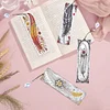 4Pcs Diamond Painting Feathers Diamond Painting Bookmark for Adults