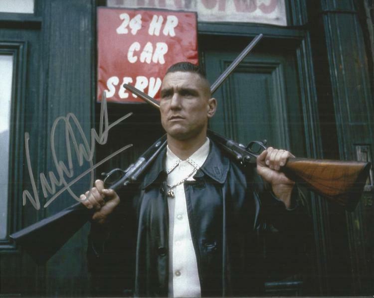 VINNIE JONES Signed 'Lock Stock' Photo Poster paintinggraph - Film Actor / Footballer - preprint