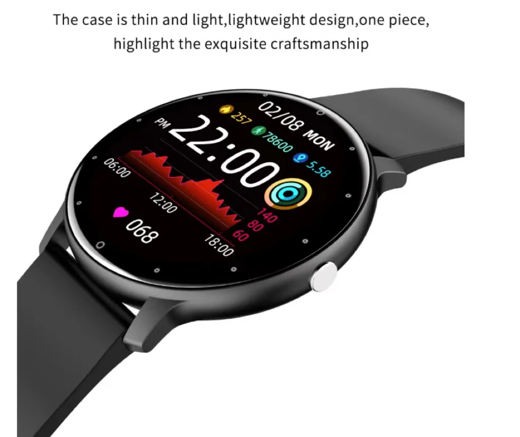 Smart Bracelet Information Reminder Touch Screen Heart Rate Smart Watch