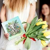 6pcs DIY Garden Animal Special Shape Diamond Painting Card