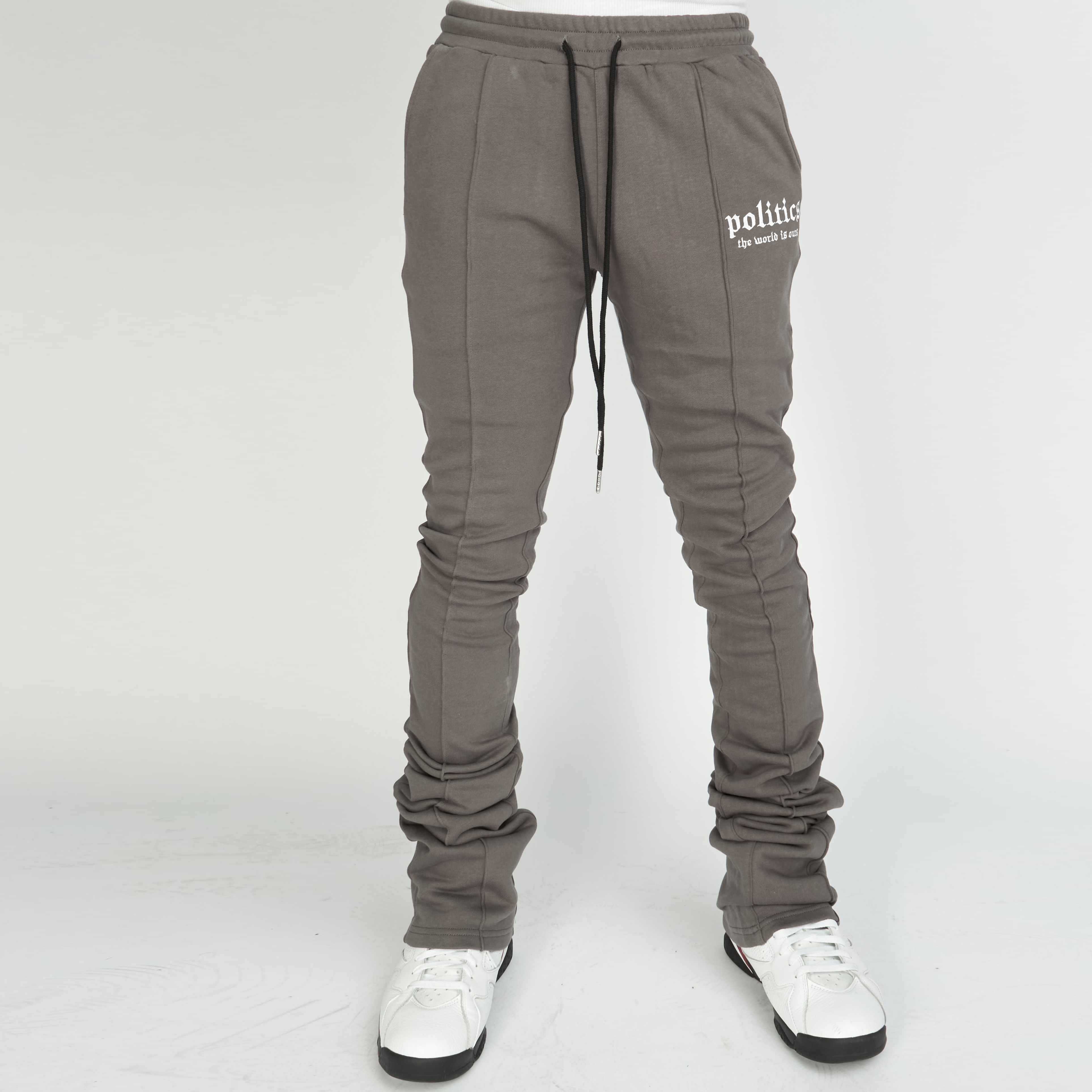 Retro casual pile pants street trousers