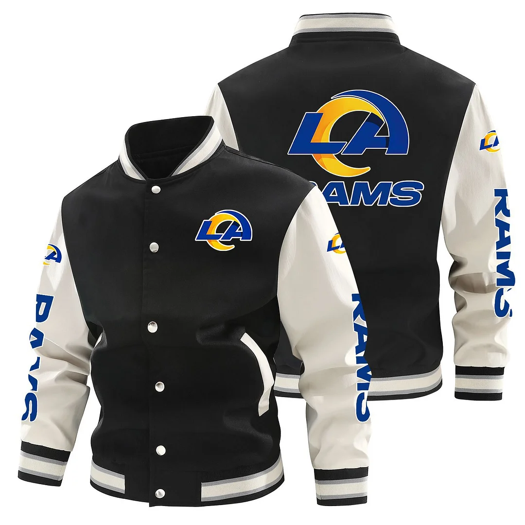 Los Angeles Rams Plush Bomber Jacket