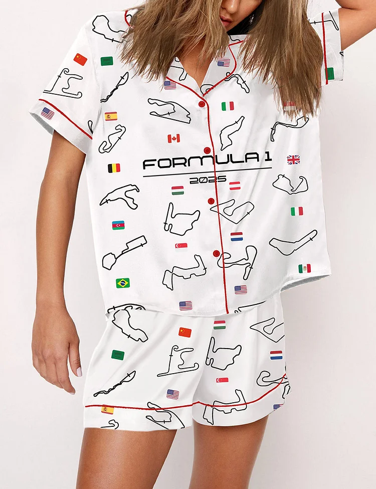 Women's Formula One 2025  Pajama Set