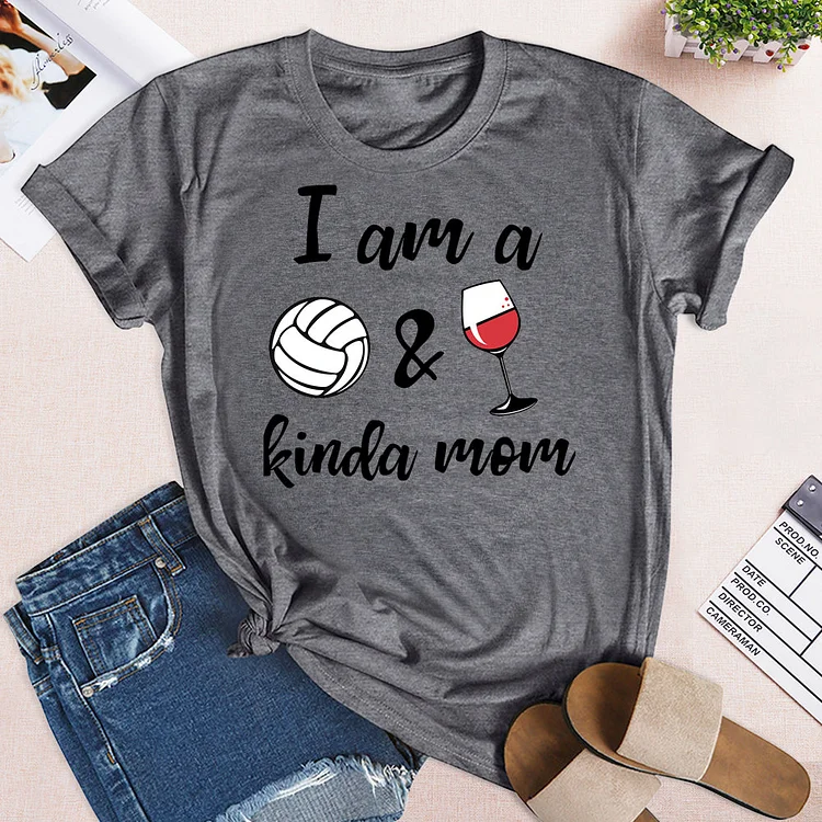 Volleyball Wine   T-shirt Tee -03778-Annaletters