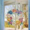 DIY Special Shaped Drills Diamond Painting Flower Wreath Kit