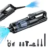 17000PA Car Vacuum Cleaner Portable Cordless Compressed Air Duster for Car Home