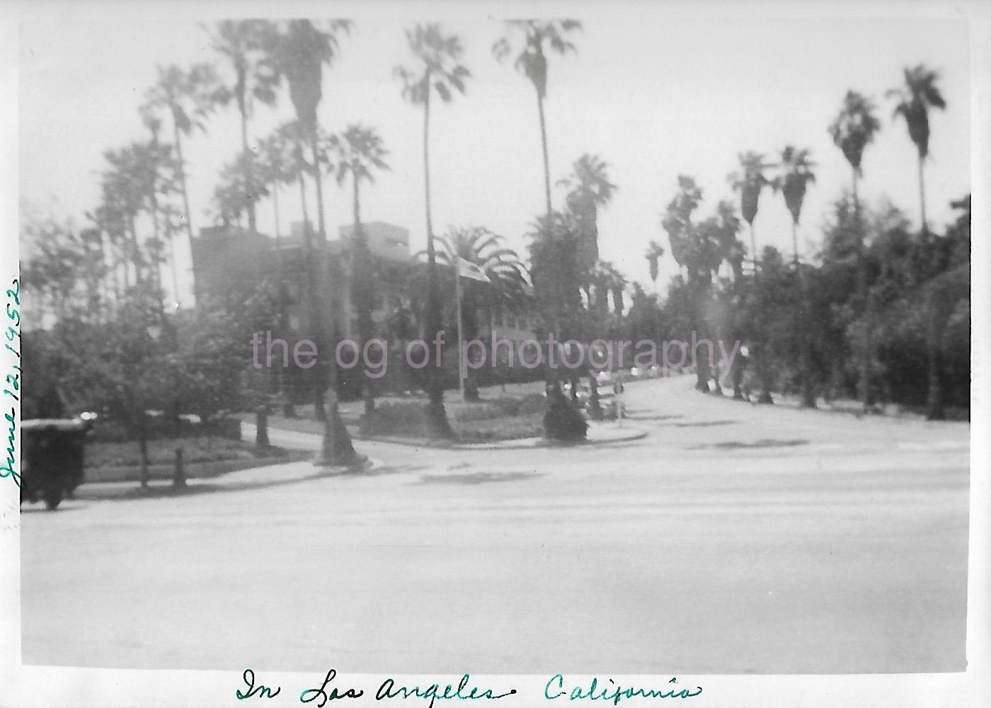 LOS ANGELES 5 x 7 FOUND CALIFORNIA Photo Poster painting Vintage B + W 1950's Original 11 10 R