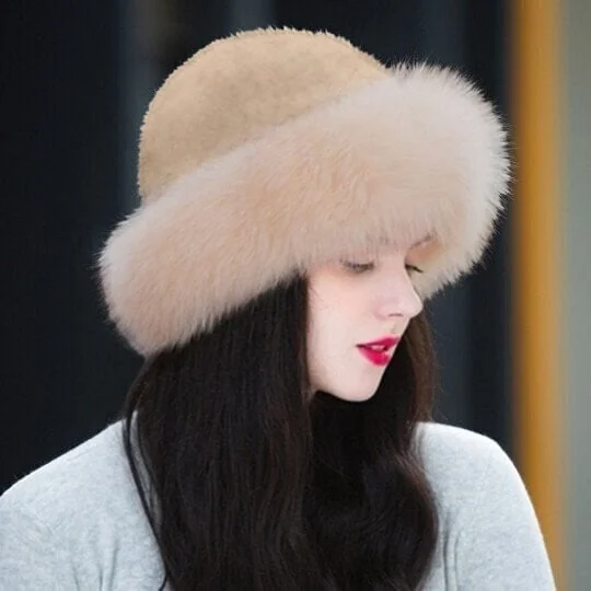 Women's Winter Furry Hat socialshop