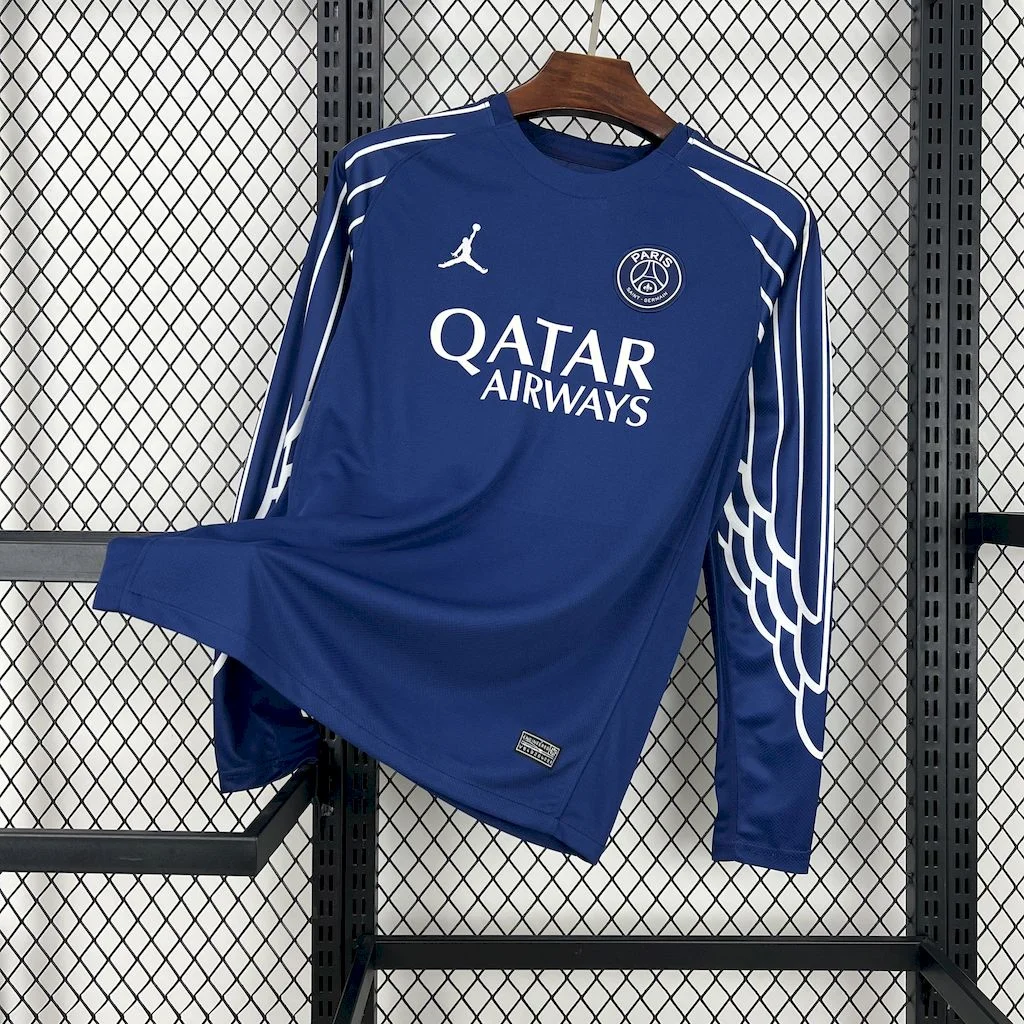 2025/26 Psg Paris Saint-Germain Long Sleeves Fourth Away Football Jersey