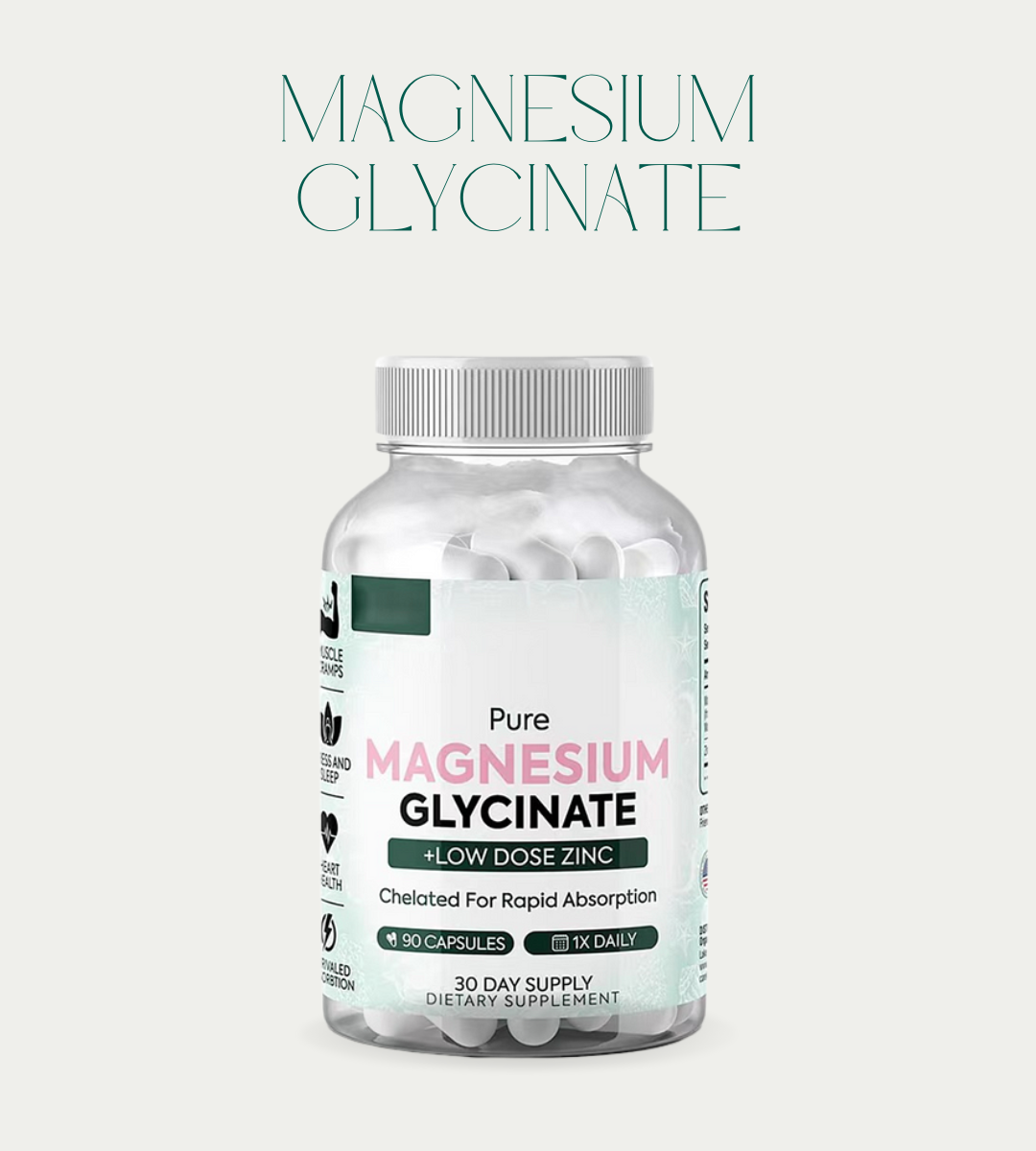 Magnesium Glycinate 275mg – High Absorption Formula