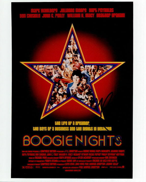 Mark Wahlberg (Boogie Nights) signed 8x10 Photo Poster painting In-person