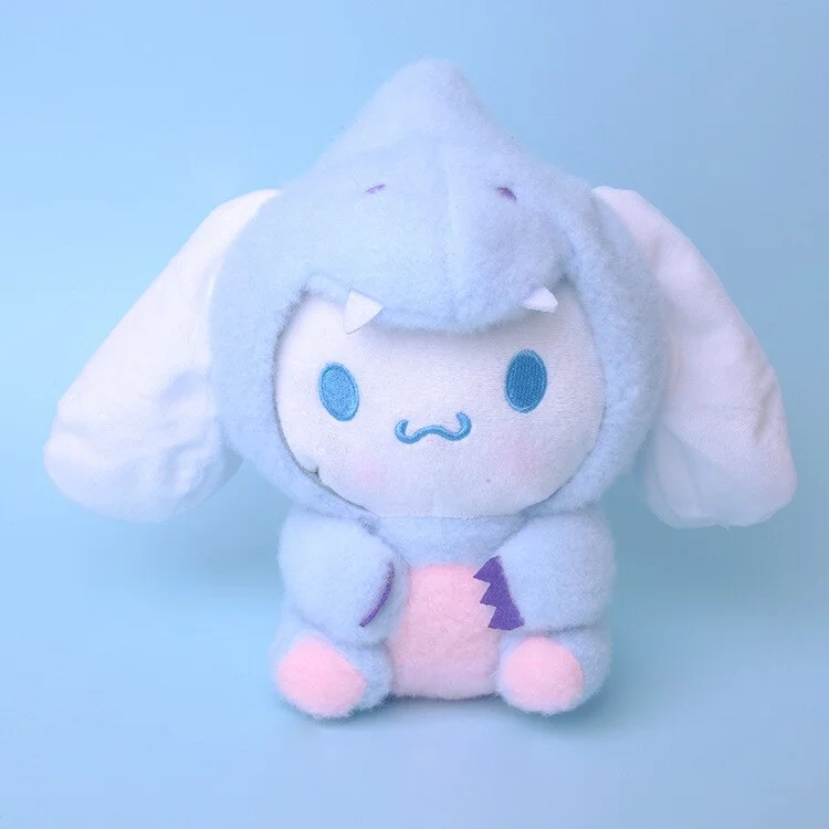 Sanrio Cinnamoroll Keychain Plush Toys 10cm Kuromi My Melody Cat