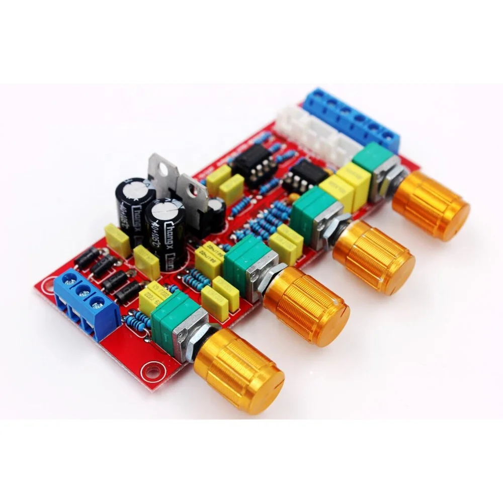 HiFi stereo digital audio power amplifier Volume tone control board NE5532 audio amplifier circuit board