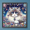 Diamond Painting-DIY Full Round Drill Cat