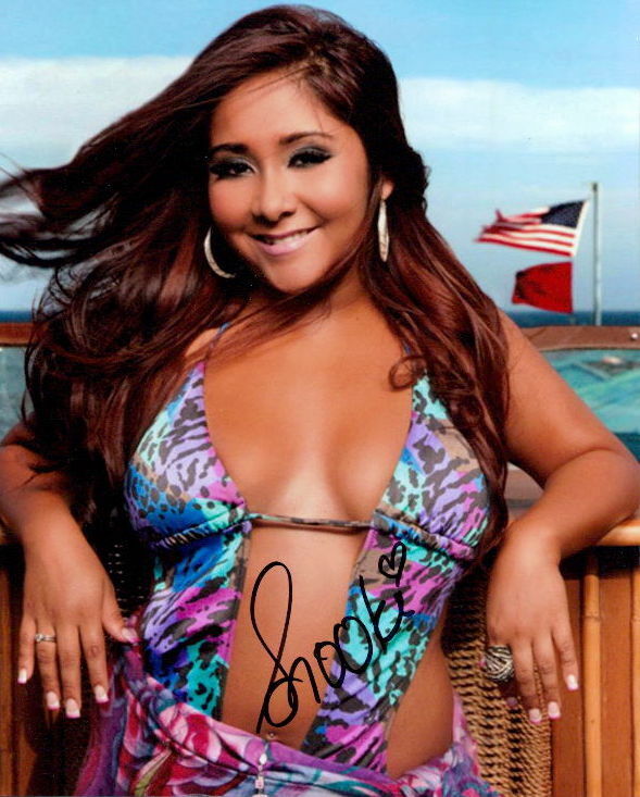 Nicole Snooki Polizzi signed 8x10 Photo Poster painting in-person Jersey Shore