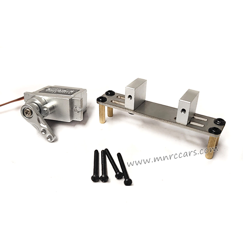 MN Model MN90 Parts Bridge-mounted servo bracket with 9g all-metal servo