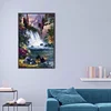 >SALE<(DE1338) 5D DIY Full Square Drill Diamond Painting Waterfall Cross Stitch Embroidery 20X30cm