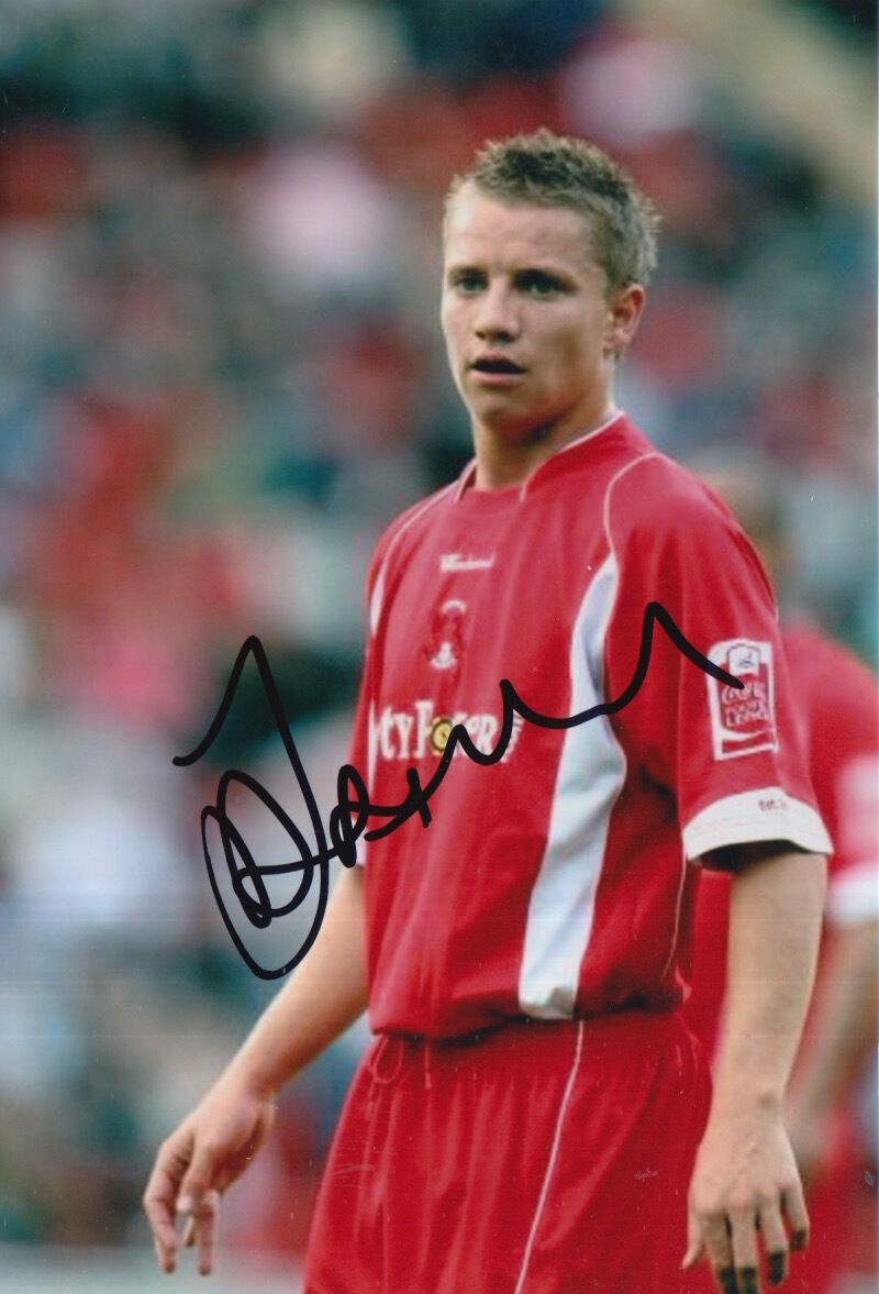 LEYTON ORIENT HAND SIGNED JASON DEMETRIOU 6X4 Photo Poster painting.