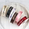 Just For You English Letters 34m Ribbon Rope Flower Art Baking Wrapping Hair Accessories Ribbon
