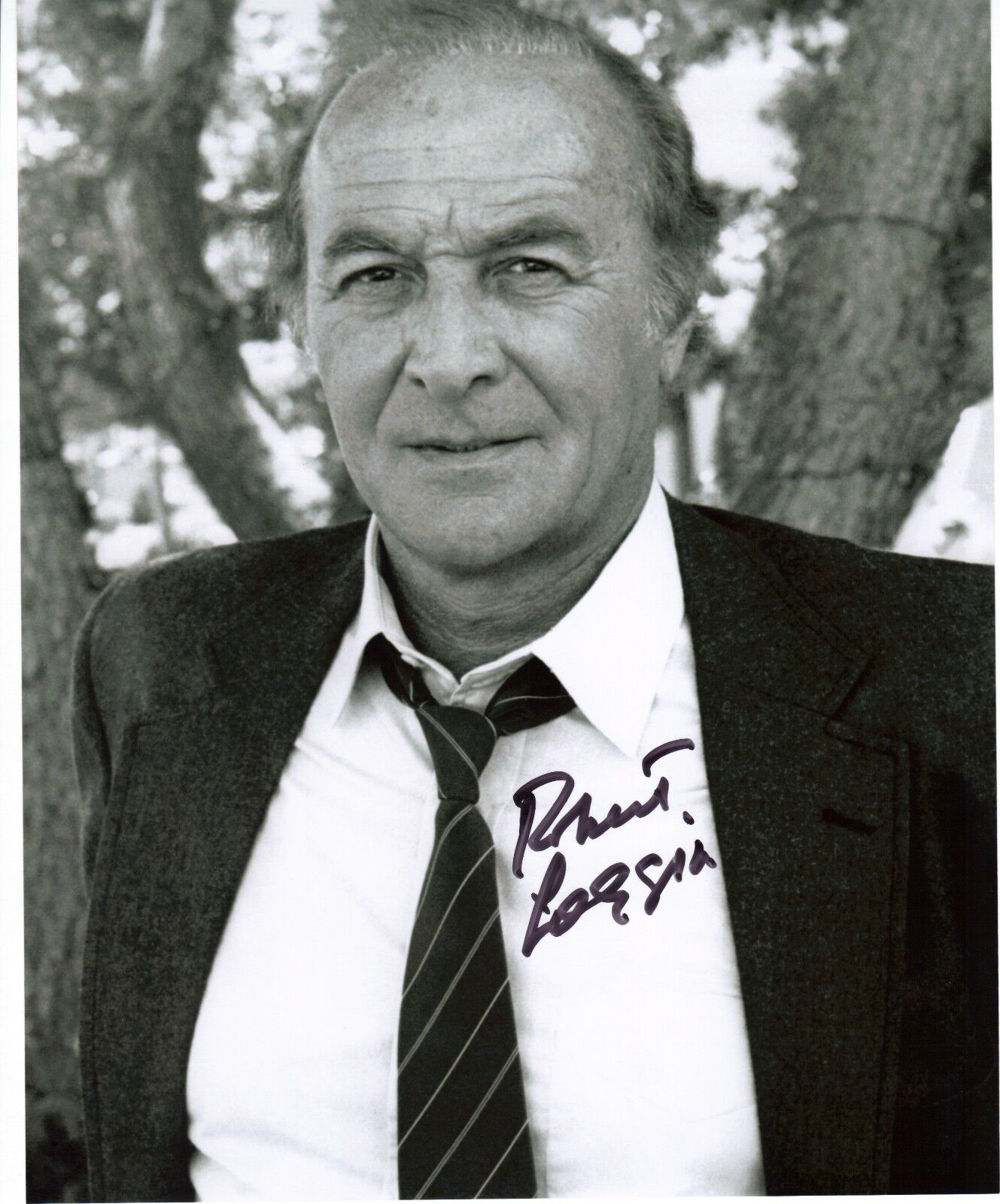 Robert Loggia Signed 8x10 - Scarface /Independence Day /Big RARE! 1930-2015