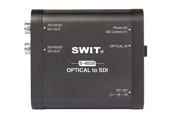 S-4606 Optical to SDI Converter