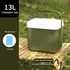 Outdoor Cooler Box Portable Camping Refrigerator 13L Fresh-Keeping Incubator