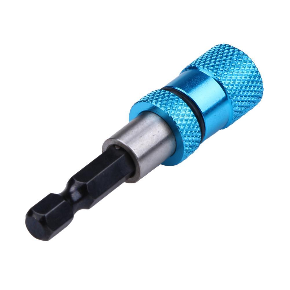 

Blue 1/4 Hex Shank Electric Drill Magnetic Screwdriver Bit Holder 60mm, 501 Original