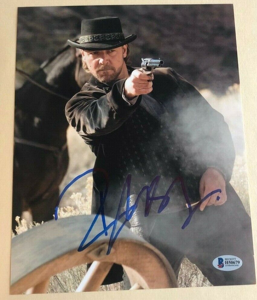 Russell Crowe signed autographed 8x10 Photo Poster painting 3:10 to Yuma Beckett Authenticated