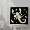 Scorpion DIY Pearl Art Diamond Painting Kit for Adult Home Decor 25x25cm With Frame