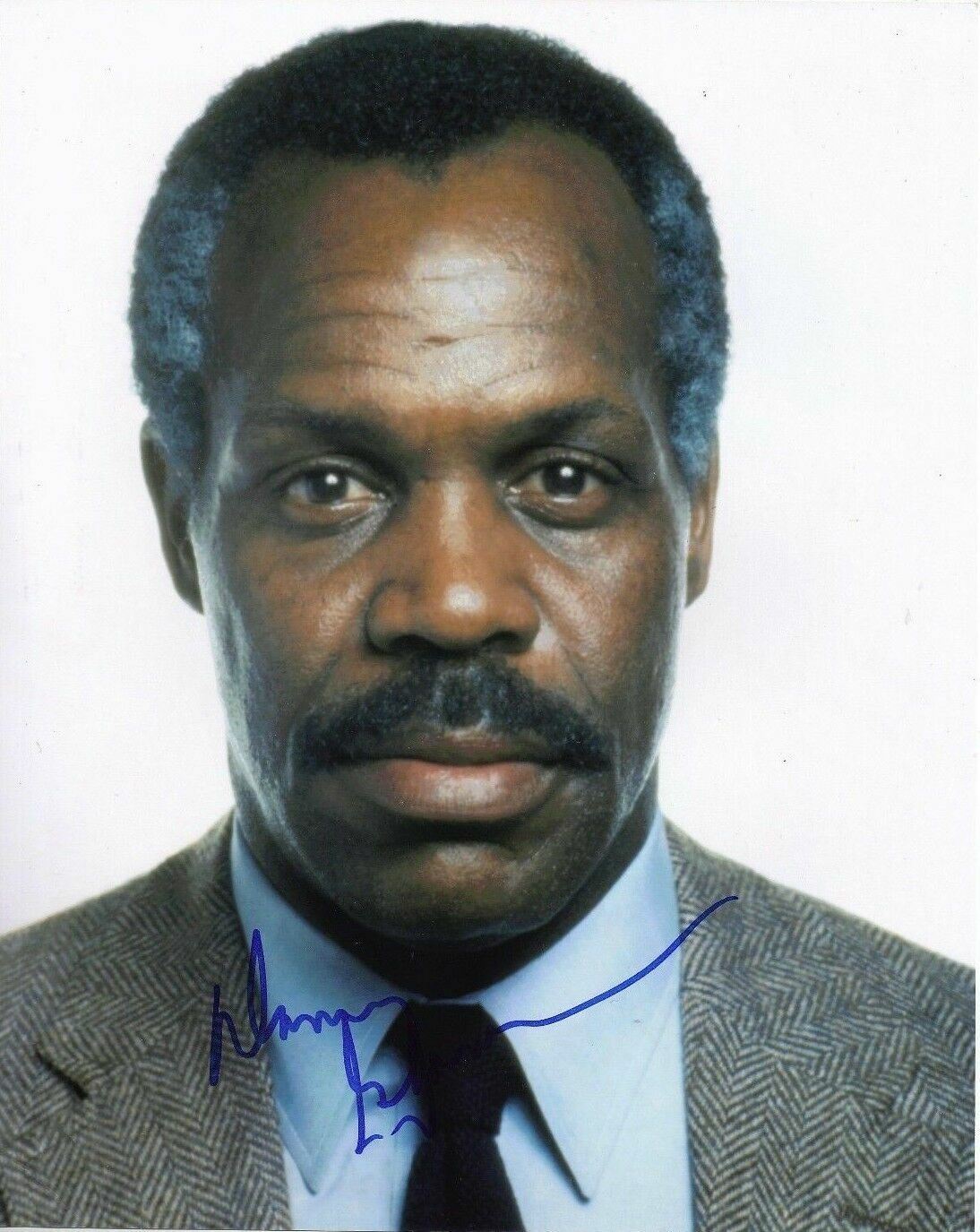 Danny Glover SIGNED 10X8 Photo Poster painting Lethal Weapon AFTAL COA (7323)