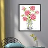 Rose - 9CT Partial Beaded Cross Stitch Kit(25x31cm)