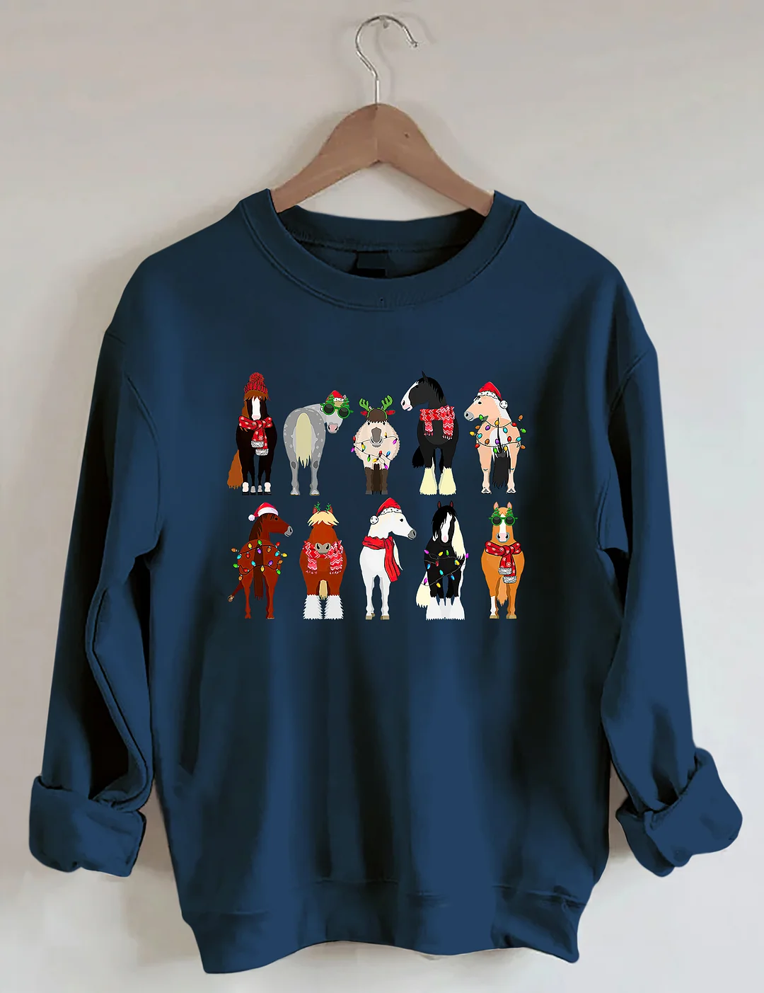Horse Lover Christmas Sweatshirt