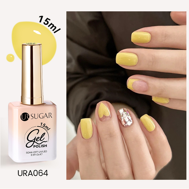 Needmkt UR SUGAR 15ml Champagne Water Light Cat Magnetic Gel Nail Polish Vernis Semi Permanent Soak Off Crystal Gel Polish For Nails