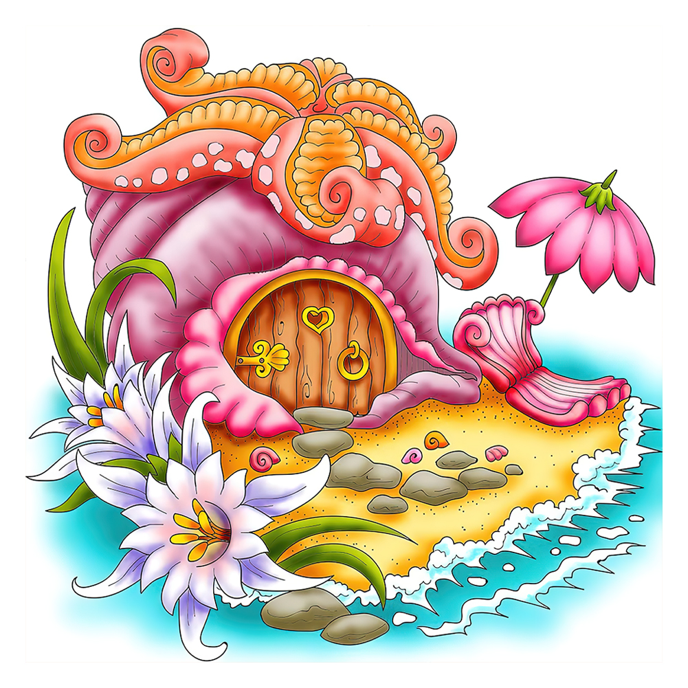 

Starfish - Special Shaped Diamond Painting - 30*30CM, 501 Original