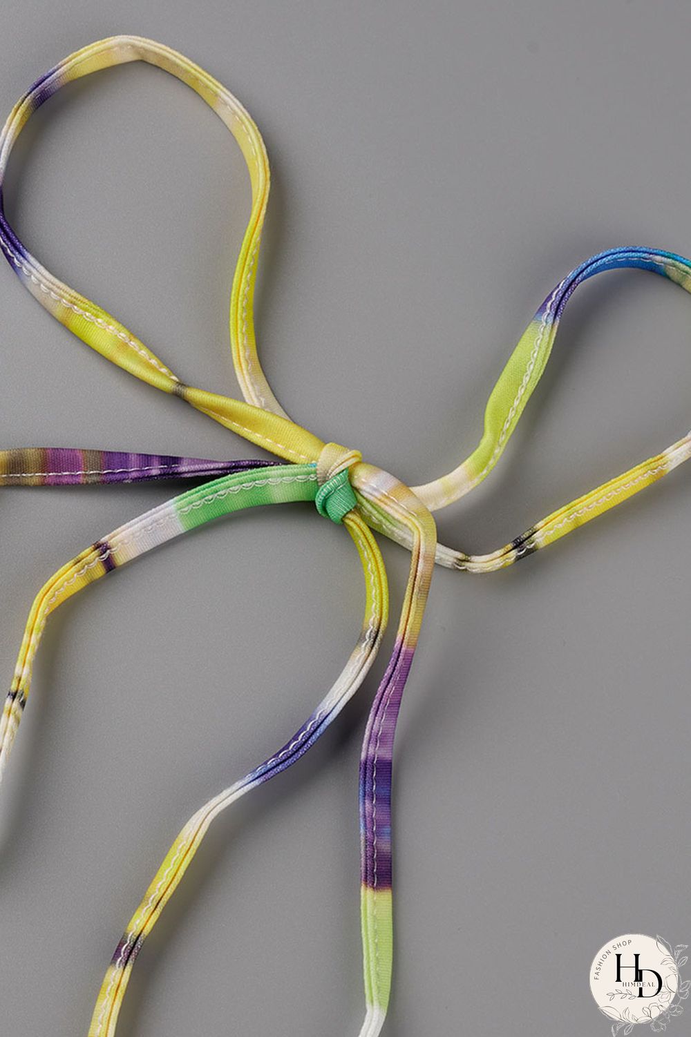 Yellow Sexy Print Hollowed Out Patchwork Slit Spaghetti Strap One Step Skirt Dresses