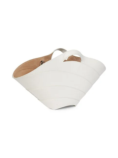 Ala&iuml;a Medium Khaima Leather Tote bag