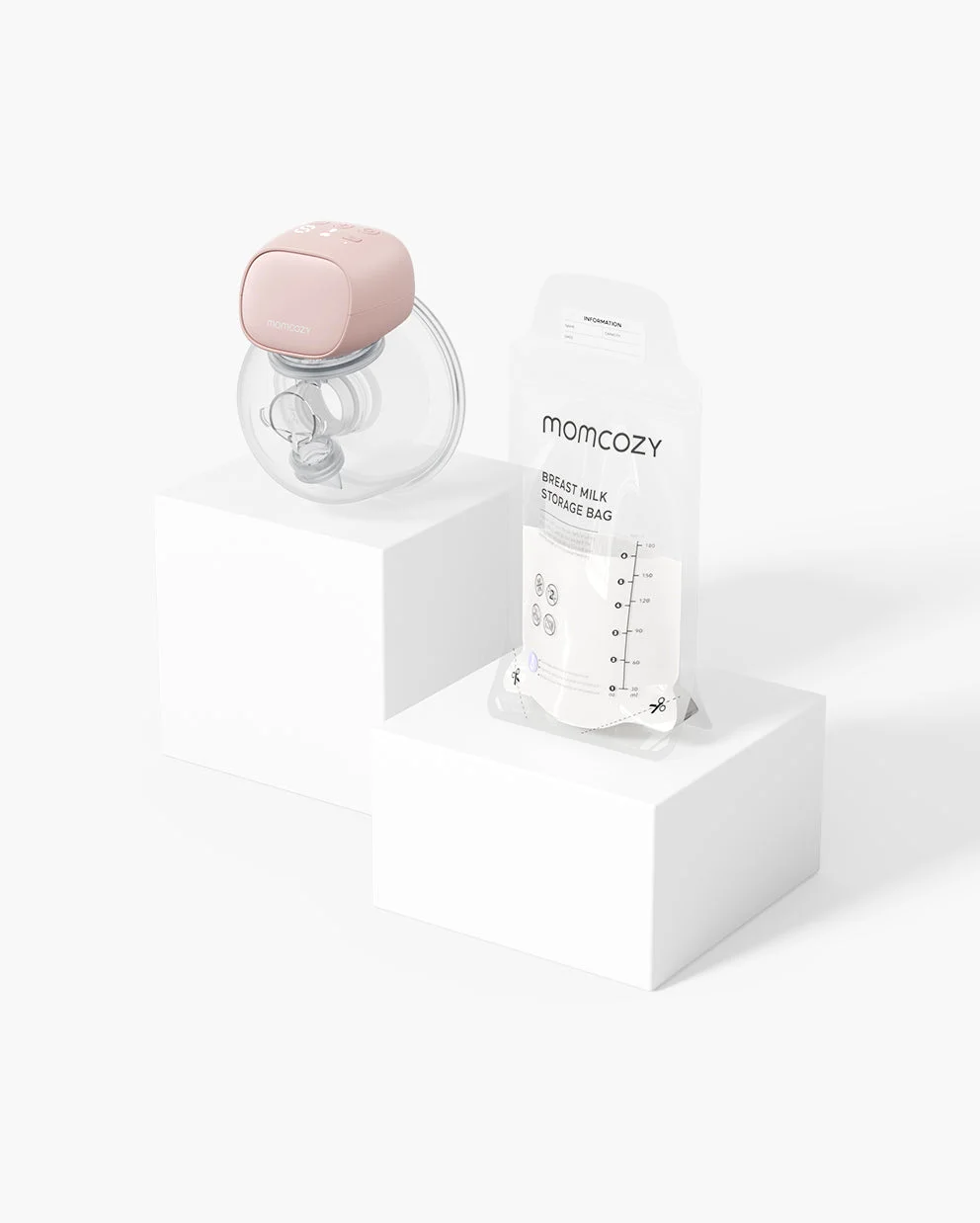 S9 Pro Wearable Breast Pump and 120 Count Breastmilk Storage Bags