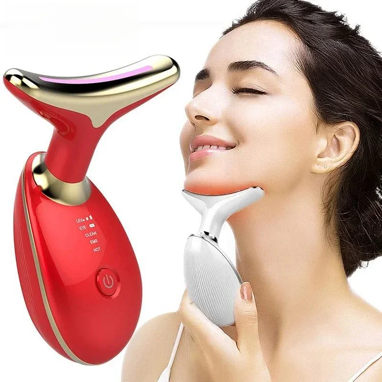 🔥Hot Sale -Three-Purpose Lifting And Firming Facial Massage Device