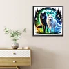 Diamond Painting-DIY Full Round Drill Wolf