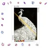 Peacock Special Shaped 5D DIY Partial Drill Diamond Pearl Painting Kit for Adults Beginners Home Decor Pearl Diamond Art Kit Pearl Diamond Dots Painting 11.81x15.75inch