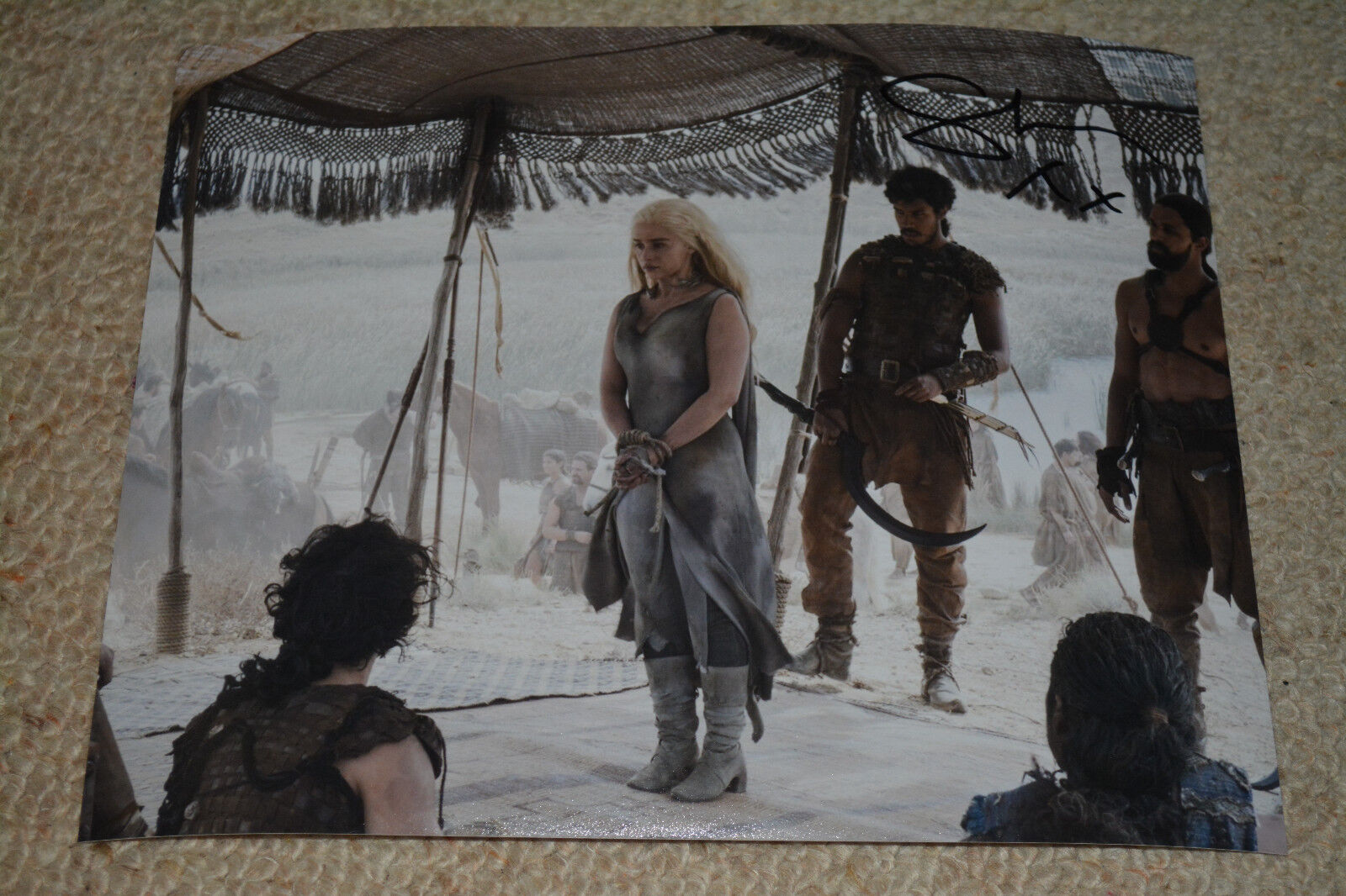 STAZ NAIR signed autograph In Person 8x10 20x25 cm GAME OG THRONES