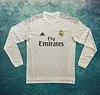 2016/2017 Retro Player Version Long Sleeve Real Madrid Home Football Shirt1:1 Thai Quality