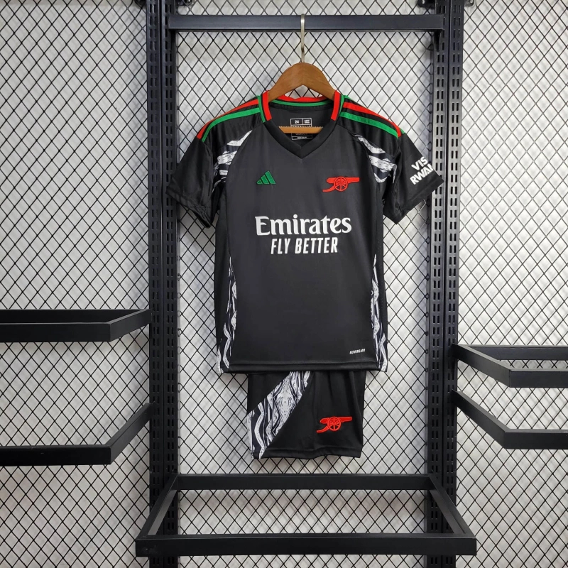 24/25 Arsenal Away Kids Kit Football Shirt Thai Quality